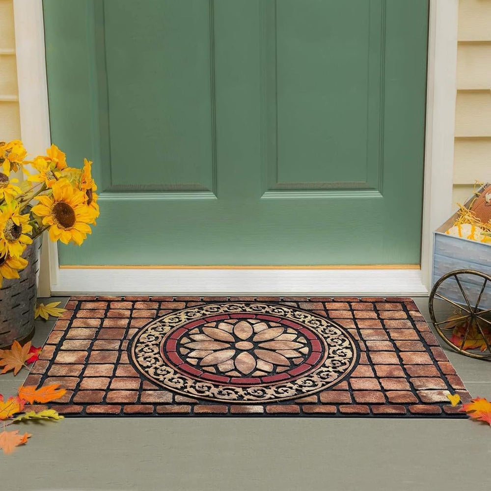 CHICHIC Rectangle Entrance Door Mat Large 24 x 36 Inch High Traffic Area Entr...