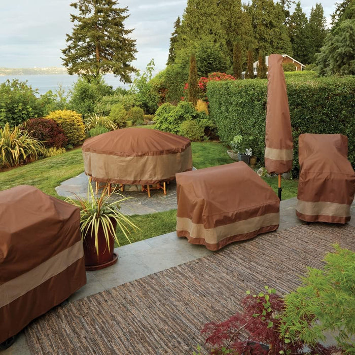 DUCKCOVERS Ultimate Waterproof 21 Inch Patio Pyramid Torch Heater Cover, Outdoor Heater Cover