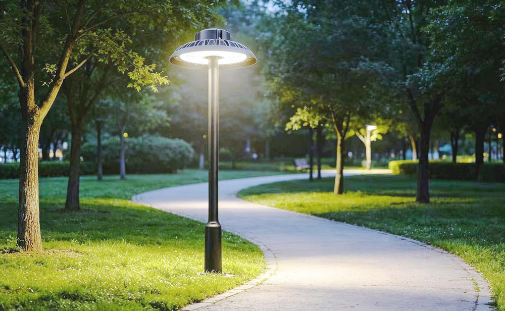 Post Top Light 100W LED Area Light 13000Lm 5500K Pure White (300W Equivalent)...