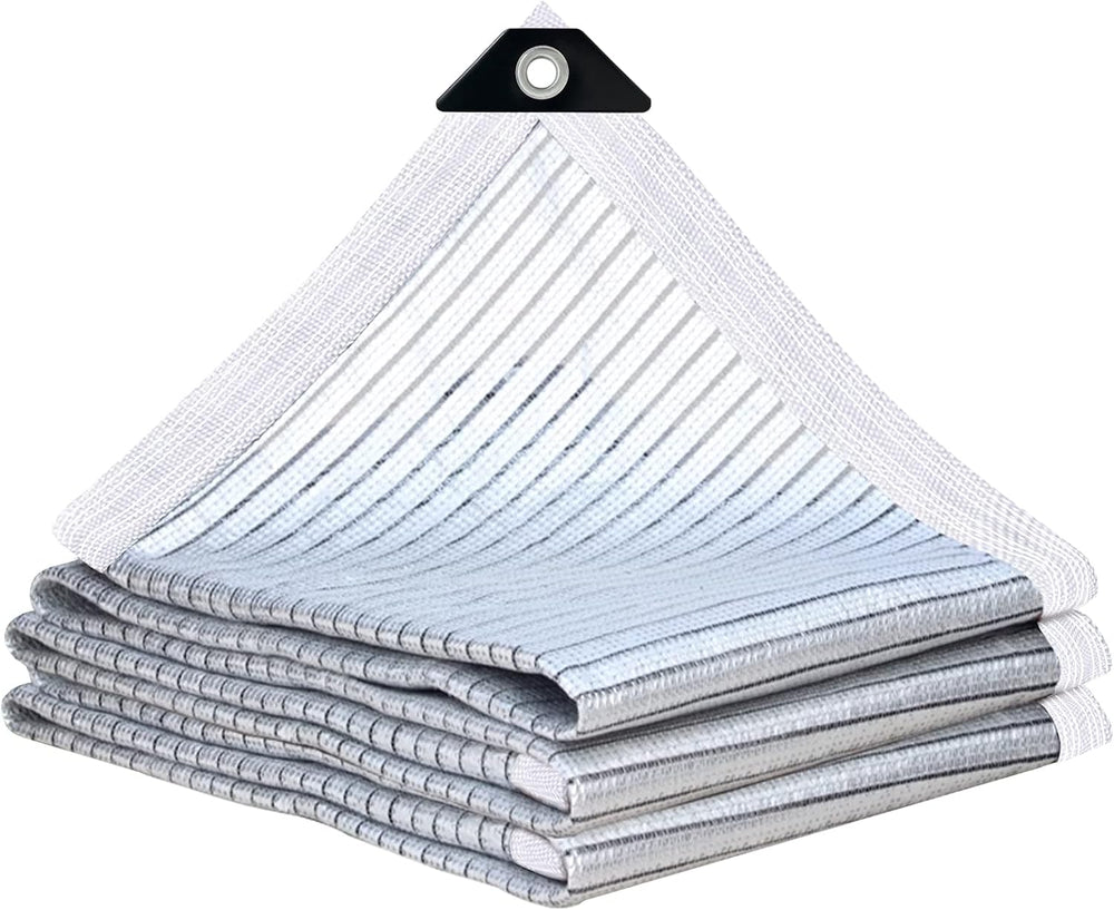 Shade Cloth - 80% Garden Shade Cloth, Mesh Tarp - for Greenhouse Plants Patio...