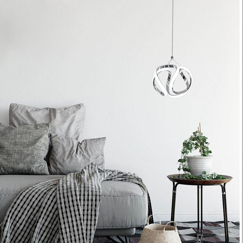 CANEOE Modern Led Pendant Light, 5500K Creative Led Kitchen Island Pendant Li...