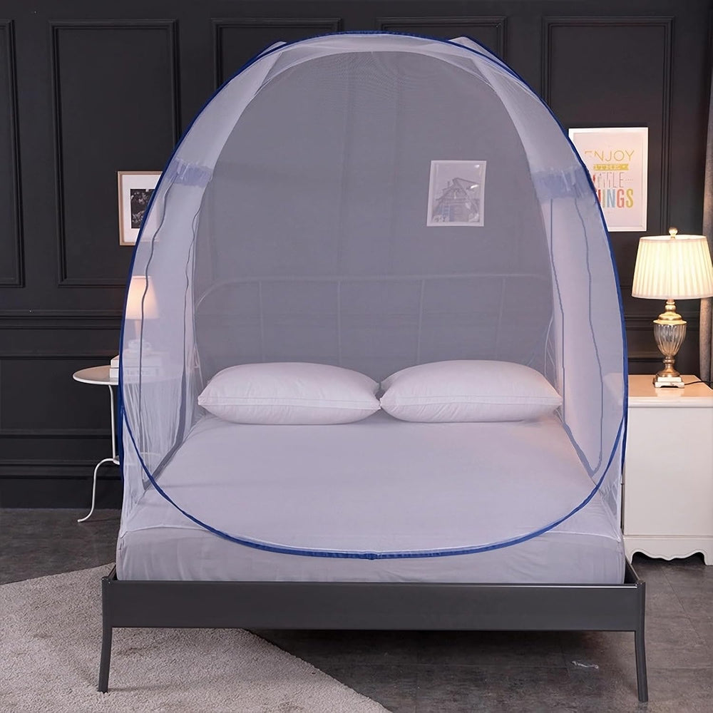 Mosquito Net for Bed, Folded Size 12 inch Portable Camping Travel Mosquito Ne...
