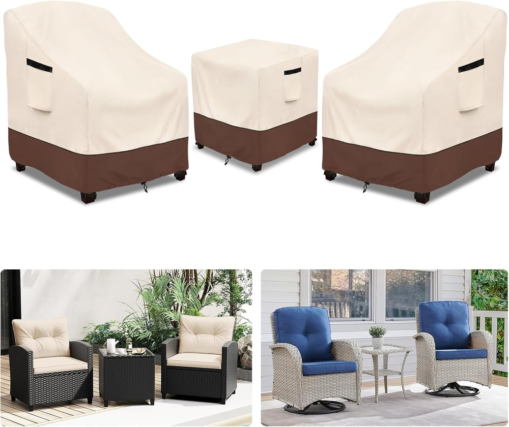 Outdoor Furniture Covers Waterproof,600D Heavy Duty Patio Furniture Covers 3 ...