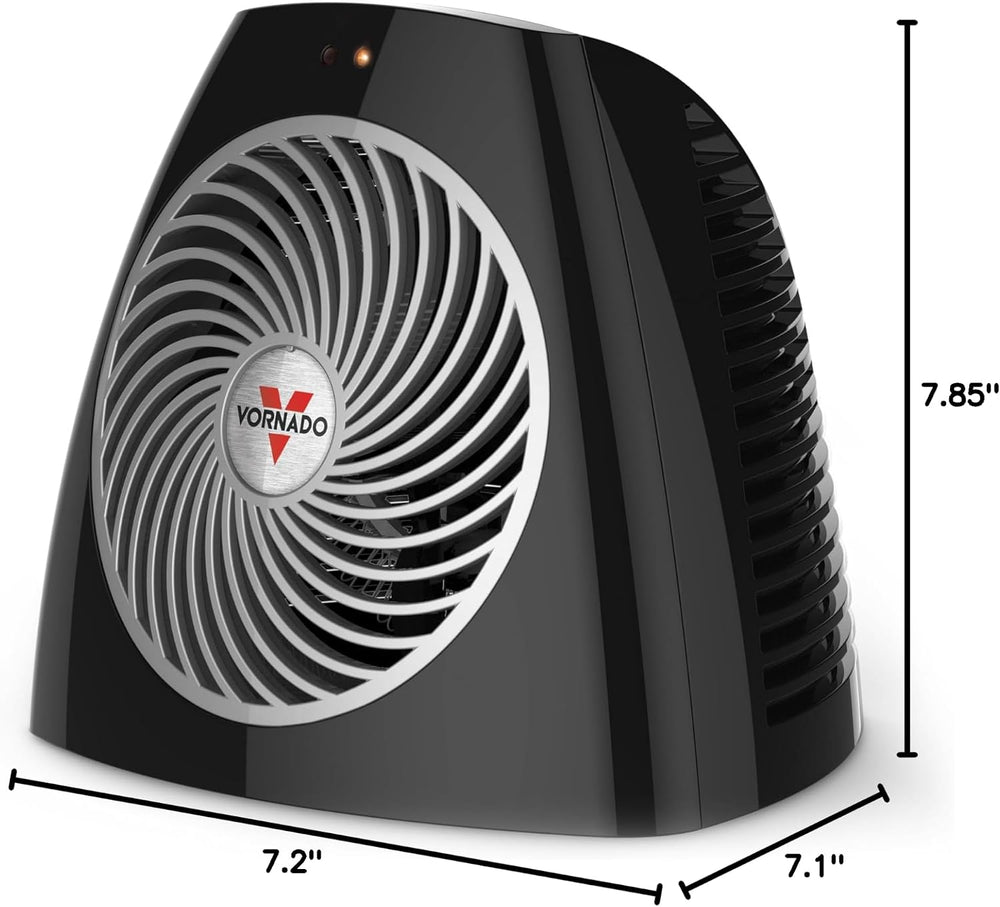 Vornado VH202 (2025) Personal Space Heater, Advanced Safety Features, 2 Heat ...