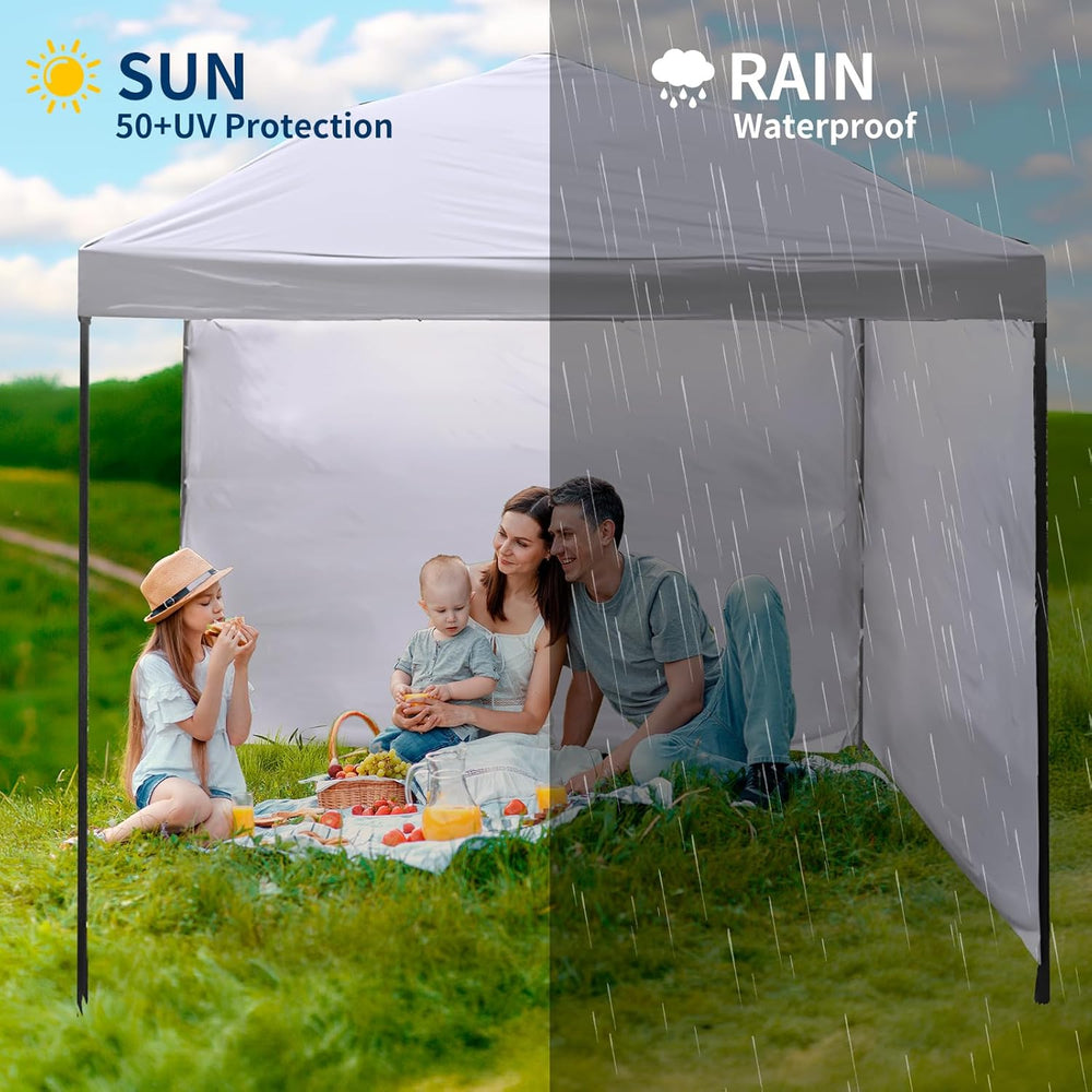 10x10 Canopy Replacement Top,300D Waterproof Pop Up Canopy Tent Cover for Str...