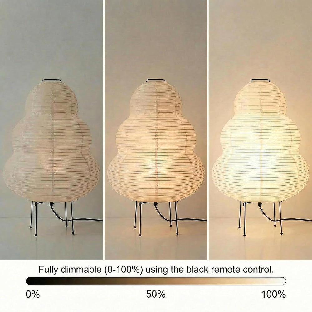 Akari Noguchi Rice Paper Lamp • Japanese Paper Lantern Lamp • Japanese Japand...