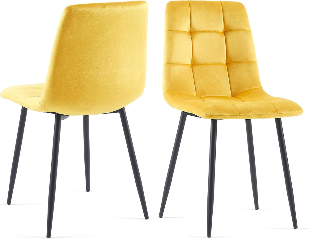 3 Piece Dining Table Set for Small Spaces - Round Kitchen Table Chairs Set of...