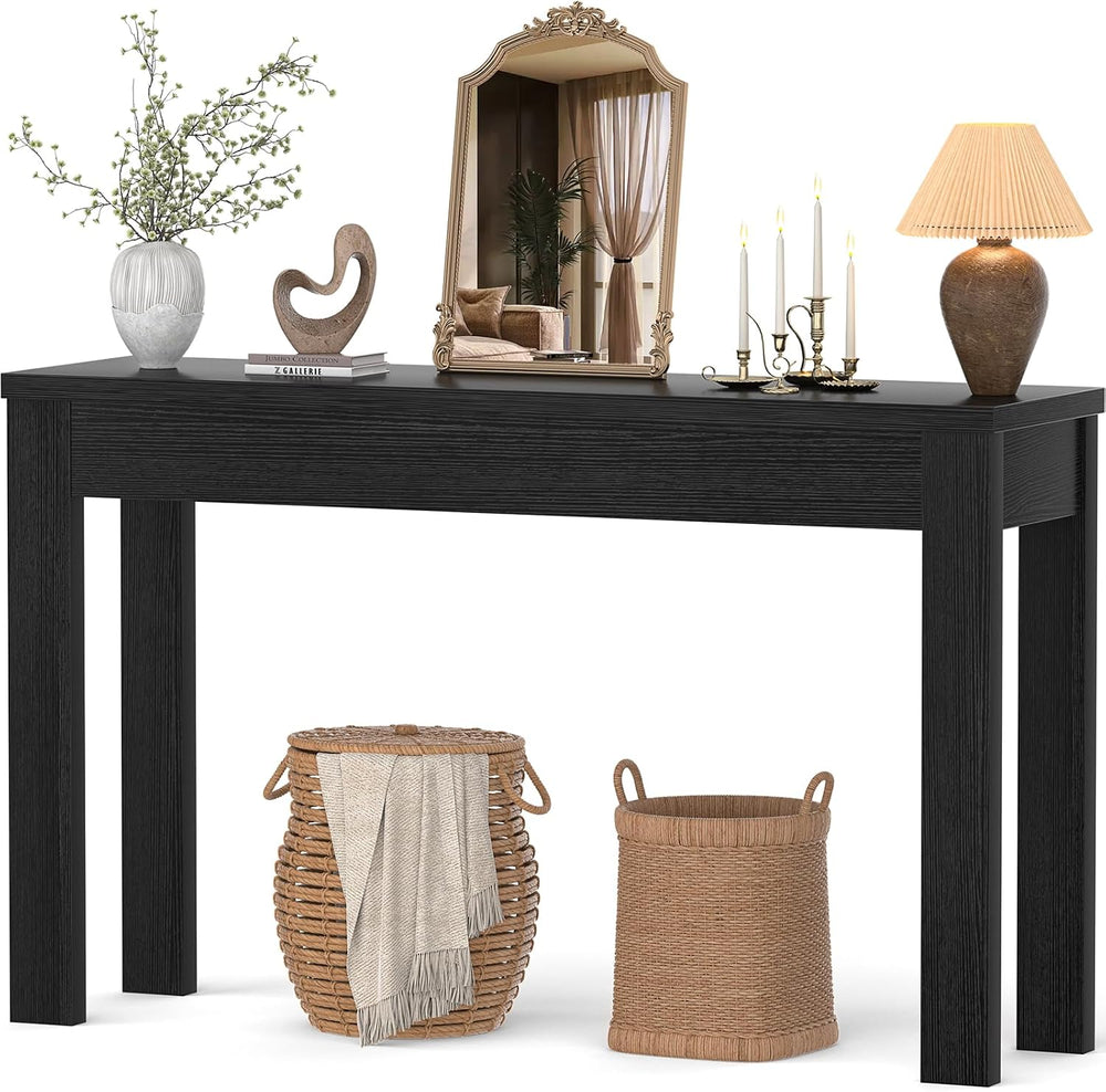 Armocity Console Table for Entryway, 47" Farmhouse Sofa Tables Narrow Long