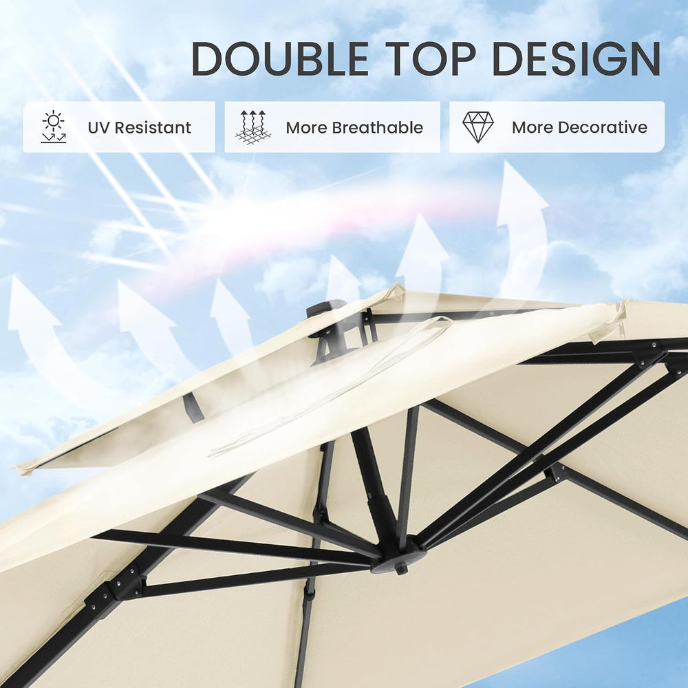 Outdoor Cantilever Patio Umbrella