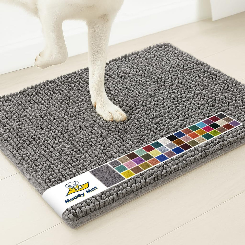 Muddy Mat® | Super Water Absorbent Door Mat Indoor, Microfiber Quick Dry Chen...