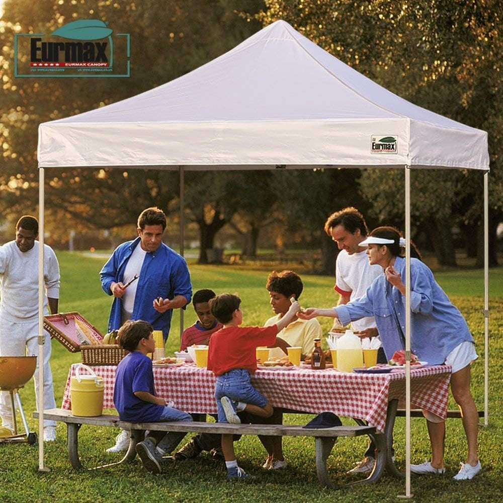 Eurmax USA 10x10 Pop Up Canopy Replacement Top,Universal Instant Canopy Cover...