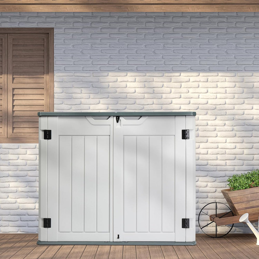 VINGLI Upgraded 260 Gallon Outdoor Storage Box