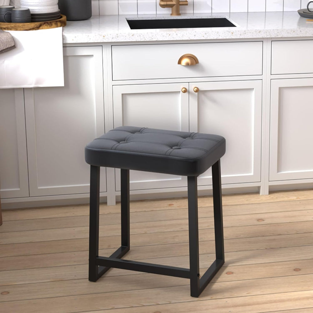 Vanity Bar Stool Chair, Makeup Stool Counter Height stools,Small Ottoman Foot...