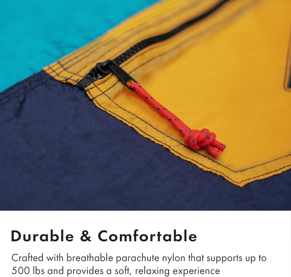 WHTE MOSS Suparpine II Hammock for Camping with Straps Included (Deep Blue, D...