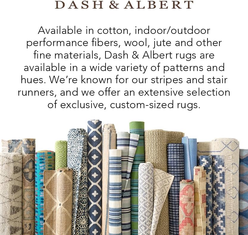 Dash & Albert Marled Black Geometric Handwoven Rug, 9'6"x13'...