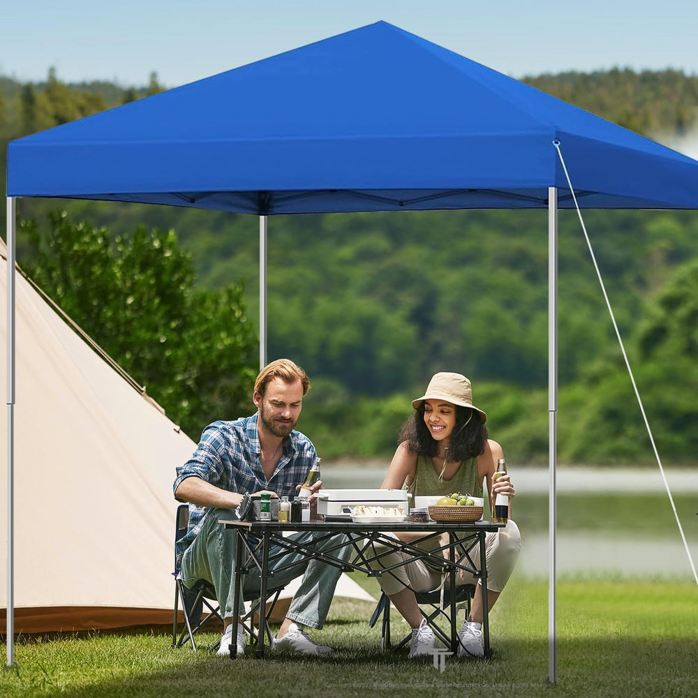 10x10 Pop Up Canopy Tent Instant Canopy for Party Portable Beach Tent Sun She...
