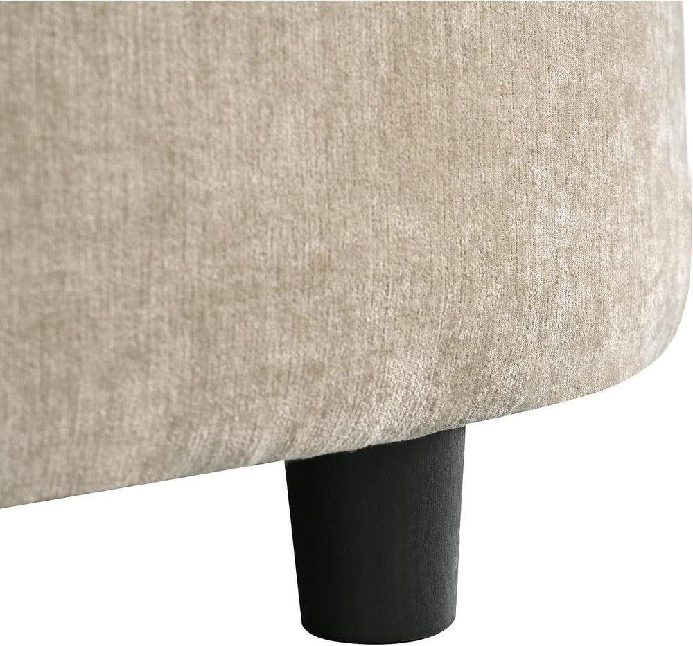 Chaise Lounger Sleeper Sofa, Upholstered Convertible Chair