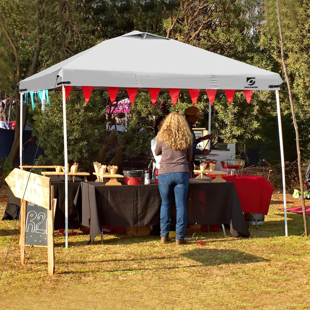 10x10 Pop Up Canopy Replacement Top Cover with Air Vent(Frame NOT INCUDE)