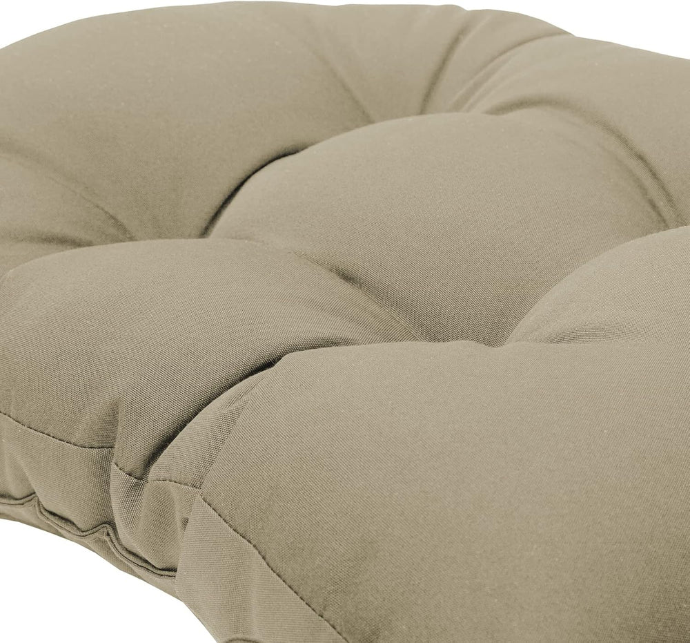 QILLOWAY Outdoor High Back Chair Cushion for Adirondack, All Weather Rocking ...