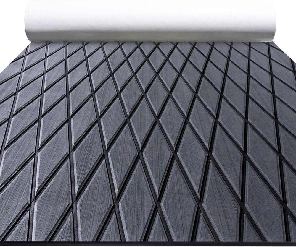 FOCEAN Boat Flooring EVA Foam Boat Decking Marine Mat Non-Slip Self-Adhesive ...