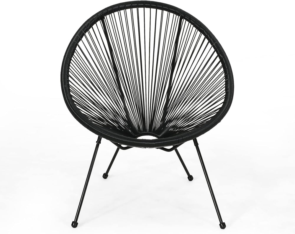 Christopher Knight Home Outdoor Hammock Weave Chair with Steel Frame (Set of ...