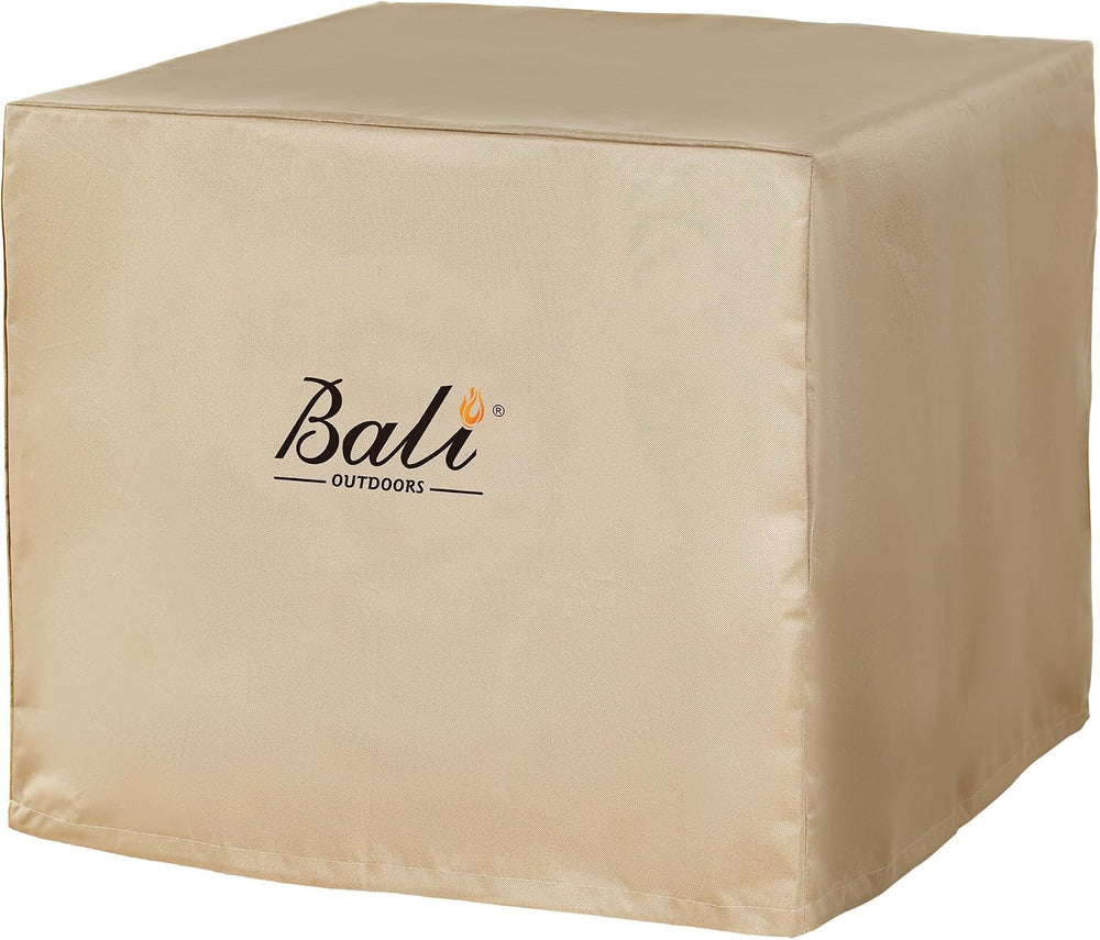 BALI OUTDOORS 30 Inch Square Patio Fire Pit Table Cover