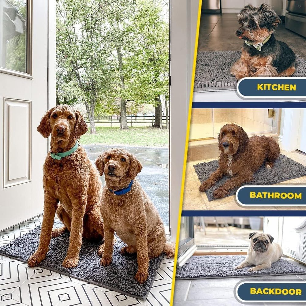 Muddy Mat® | Super Water Absorbent Door Mat Indoor, Microfiber Quick Dry Chen...