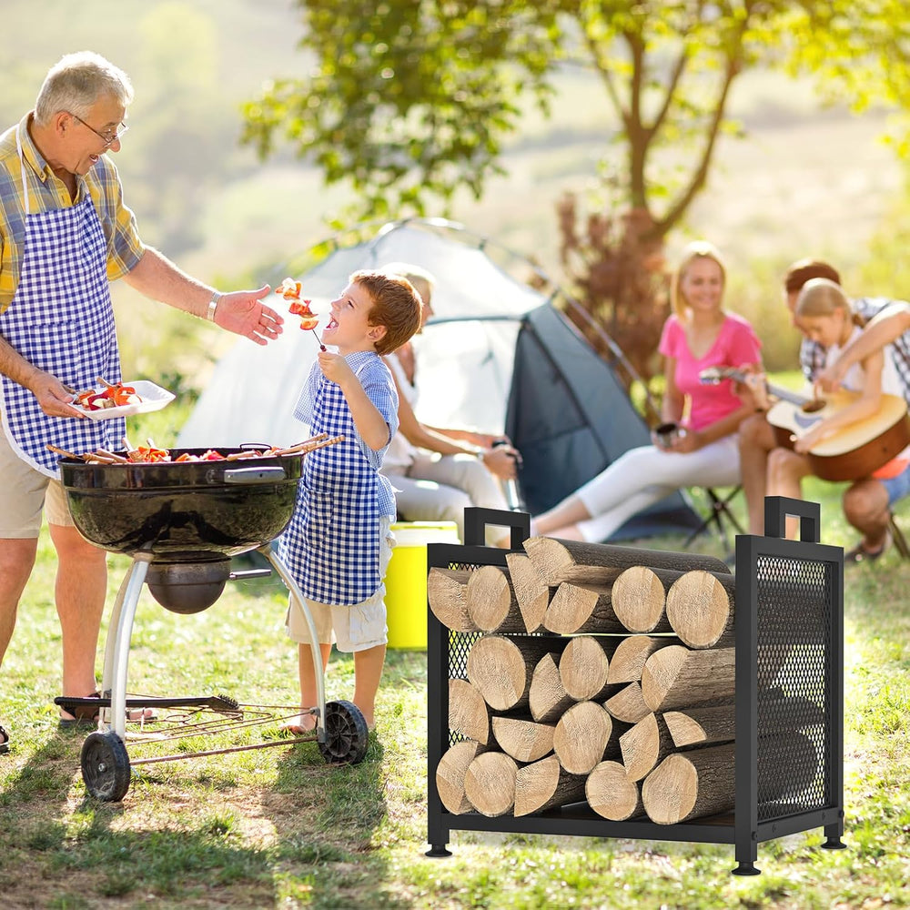 VyGrow Firewood Rack for Indoor, Heavy Duty Fire Wood Racks Holder, 17.32&quo...