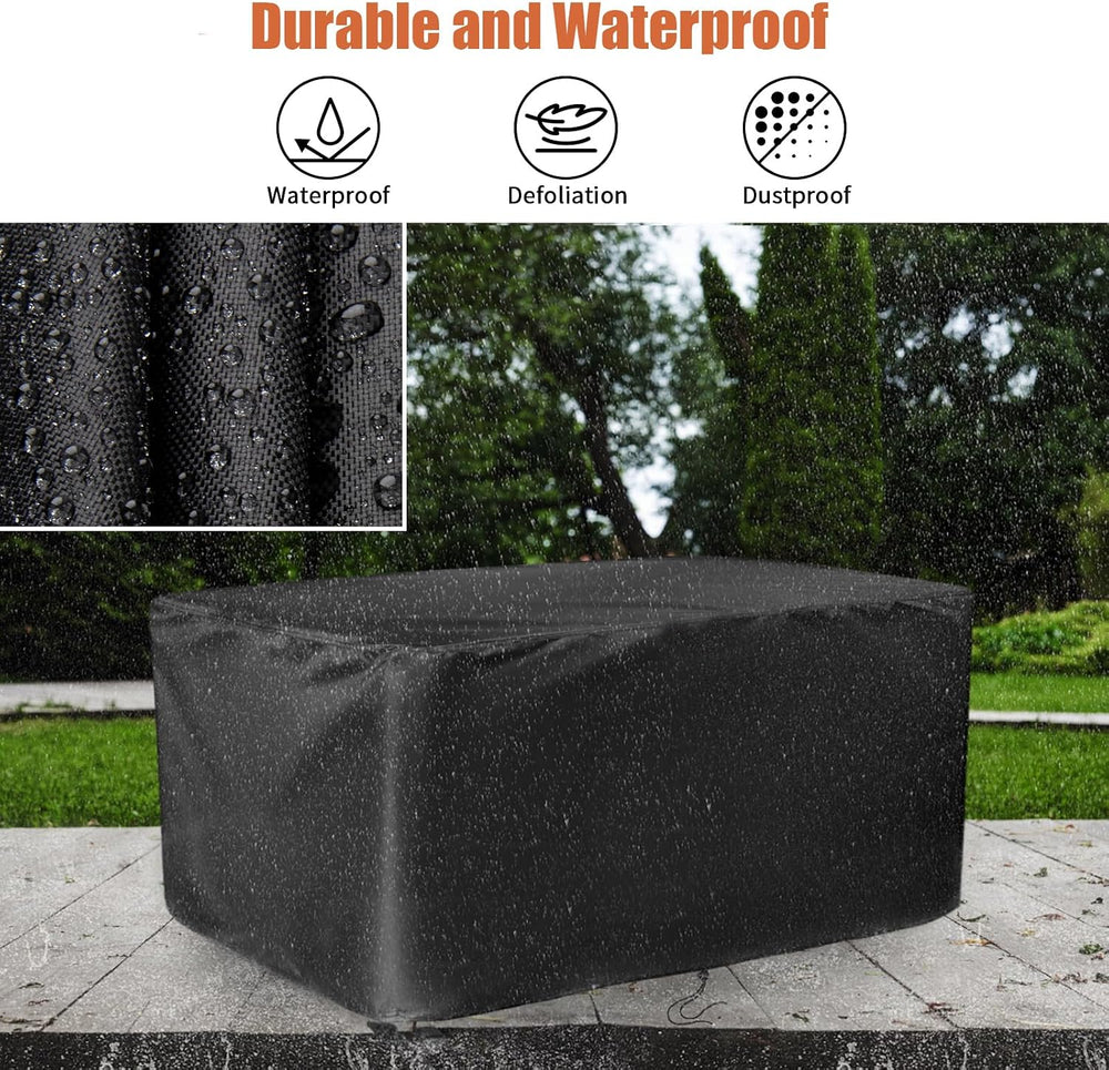 Outdoor Storage Box Cover for TARKARI 320 Gallon Deck Box
