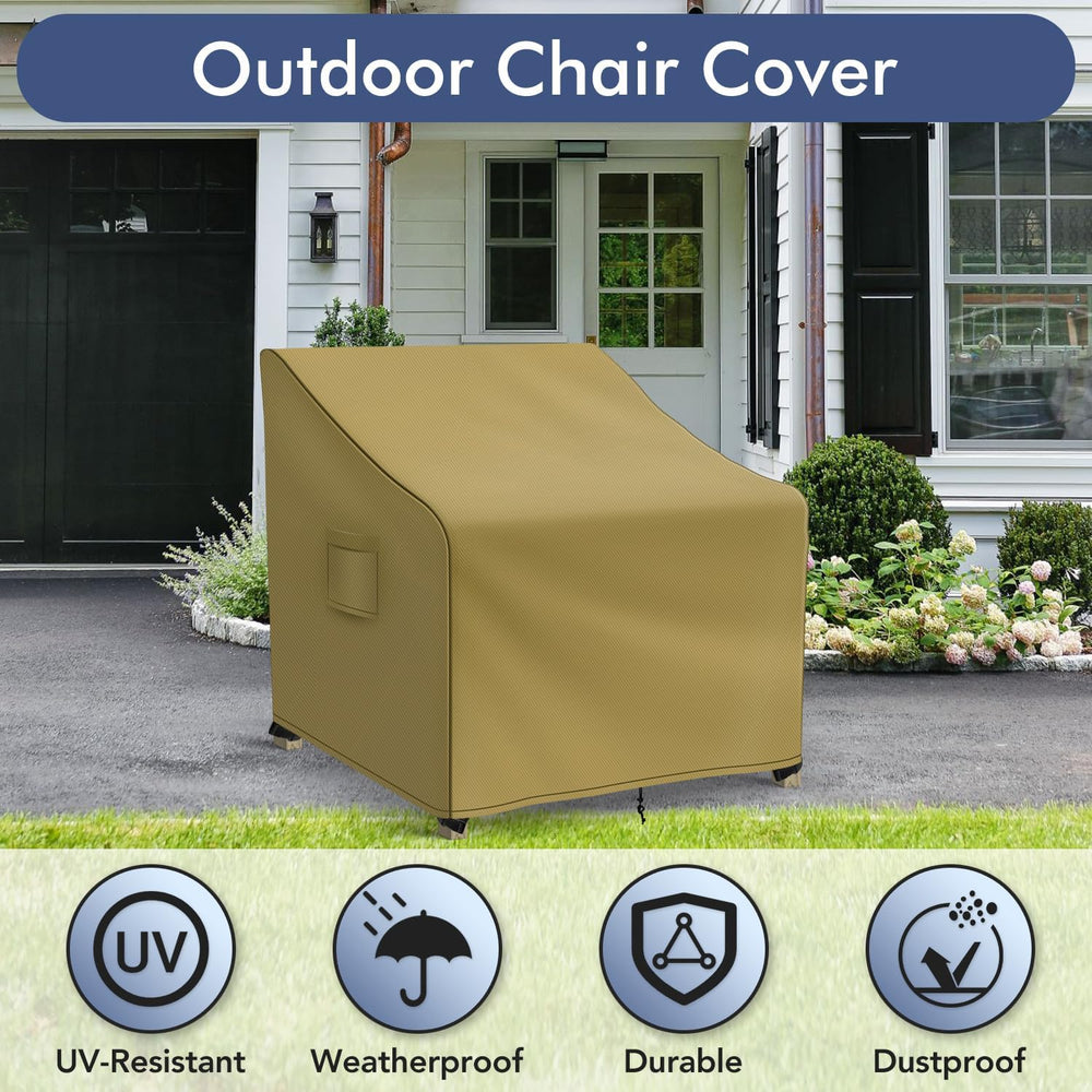 Richwon Patio Furniture Covers Waterproof for Chairs, Lawn Outdoor Chair Cove...