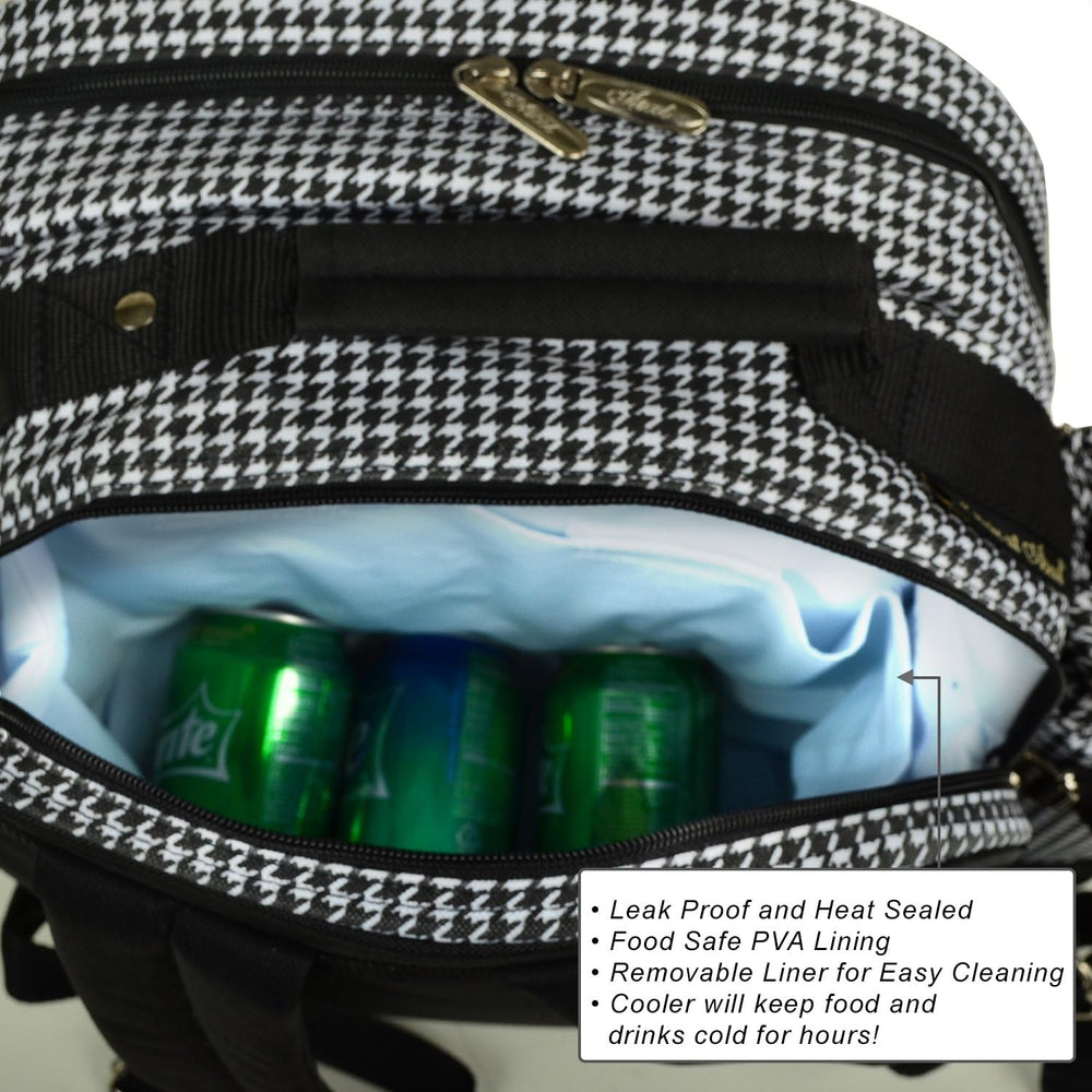 Picnic at Ascot Original Equipped Backpack for 4 with Blanket - Extra Bonus C...