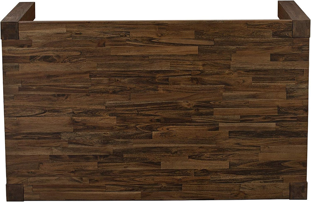 East West Furniture CN6-07-T Celina Dining Room Table - Rectangle Rustic Farm...