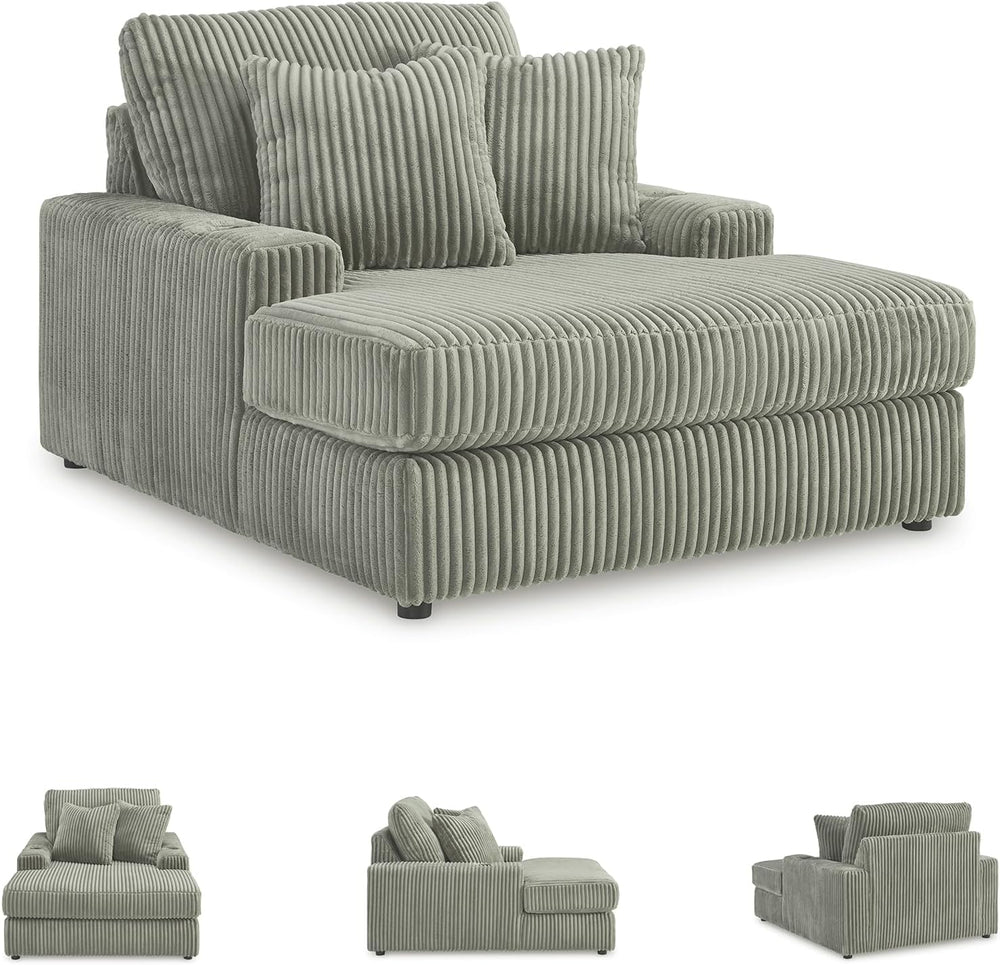 Signature Design by Ashley Lindyn Casual Chaise Lounge Chair Indoor, Oversize...