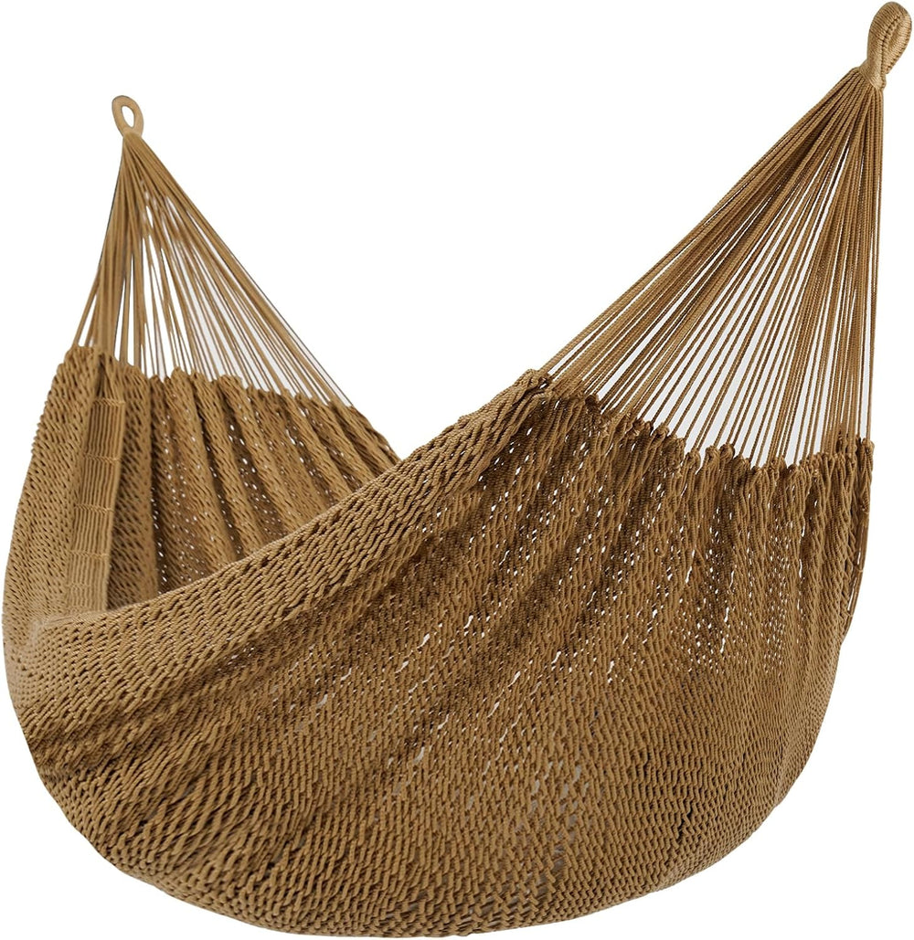 Lazy Daze XL Handwoven Mayan Hammock, 10.5FT Double Camping Hammocks
