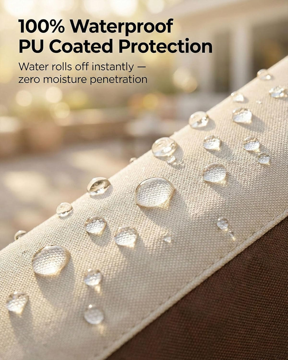 Waterproof Patio Chair Covers, Heavy Duty 600D Lawn Outdoor Furniture Covers ...