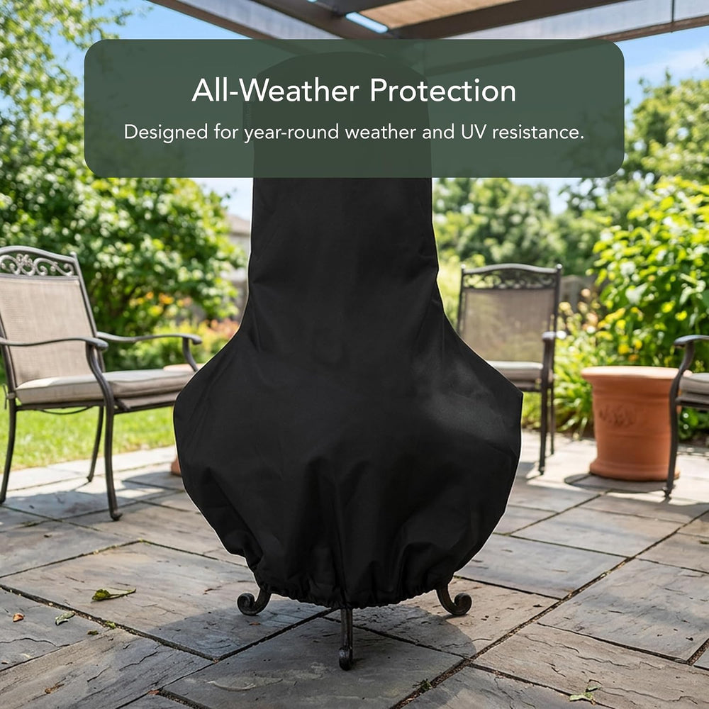 Covermates Ultima Chiminea Cover – Heavy-Duty All-Weather Polyester, Rip-Resi...