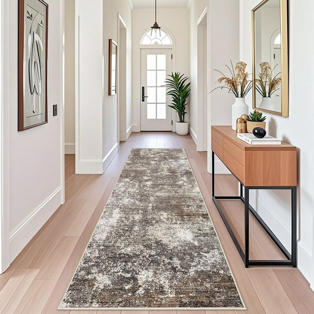 3x10 ft Long Hallway Runner Rug – Non-Slip Washable Kitchen Floor Rug with Ru...
