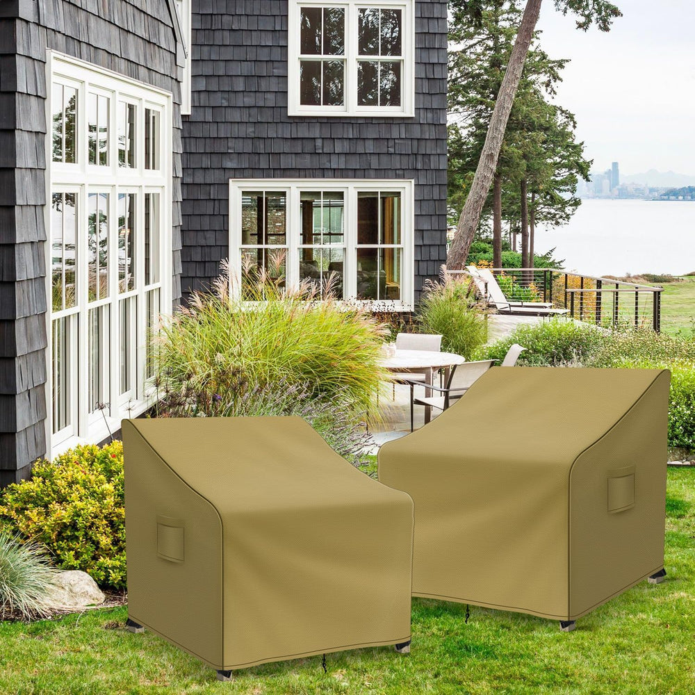 Richwon Patio Furniture Covers Waterproof for Chairs, Lawn Outdoor Chair Cove...