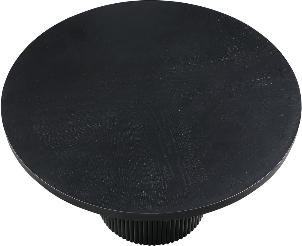 Meridian Furniture 728Black-T Belinda Collection Mid-Century Modern Dining Ta...