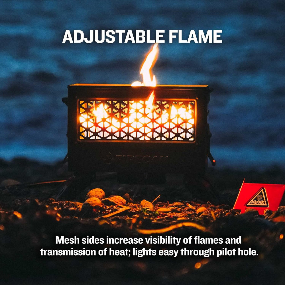 Ignik FireCan Portable Propane Fire Pit with Hose and Regulator