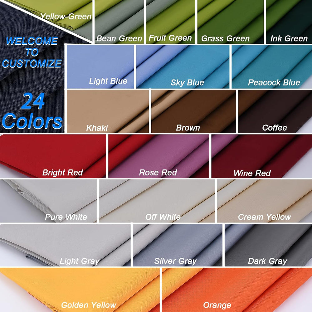 Outdoor Daybed Cushion Cover Twin Size, Porch Swing Bed Mattress Cover with U...
