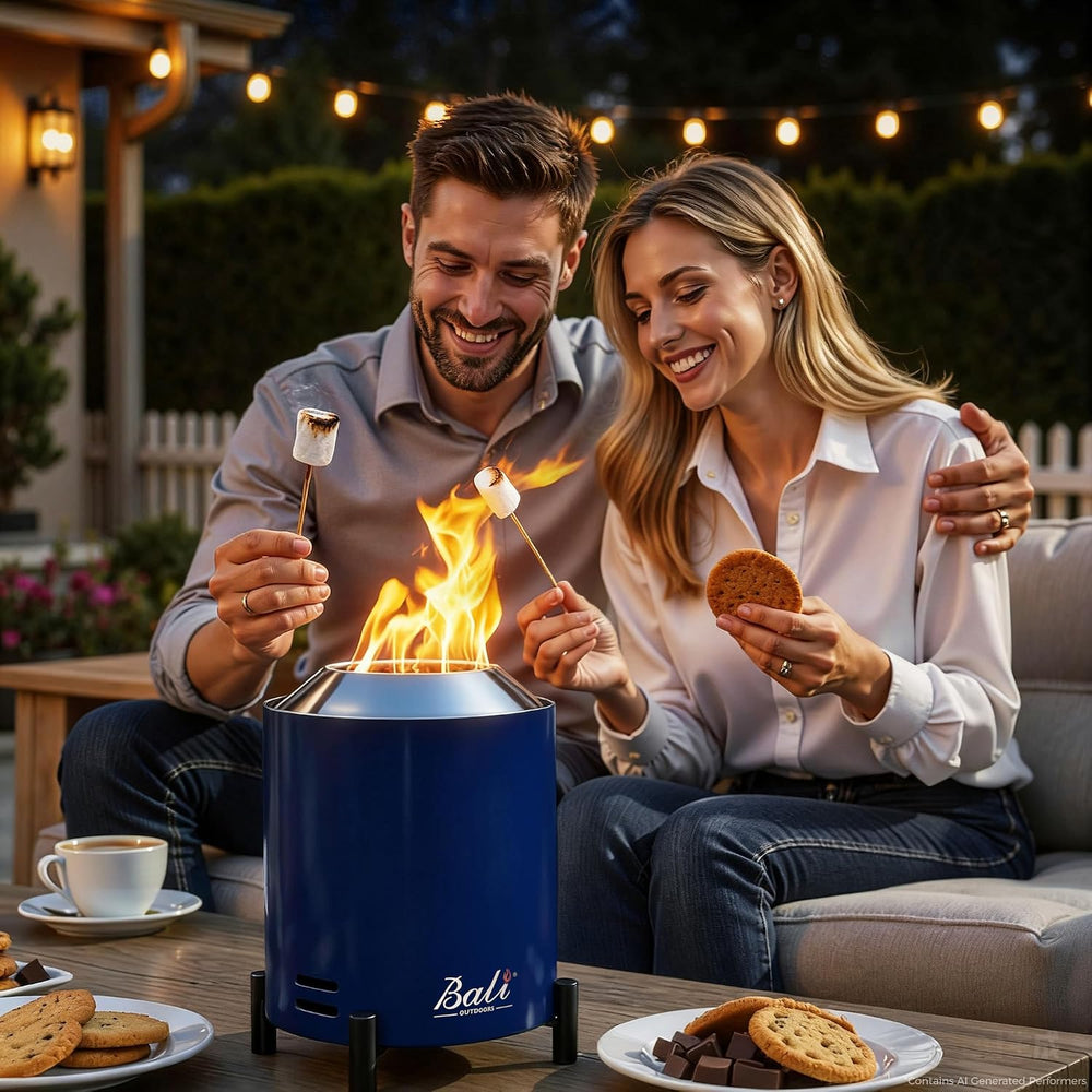BALI OUTDOORS 6.5 inch Tabletop Fire Pit Round