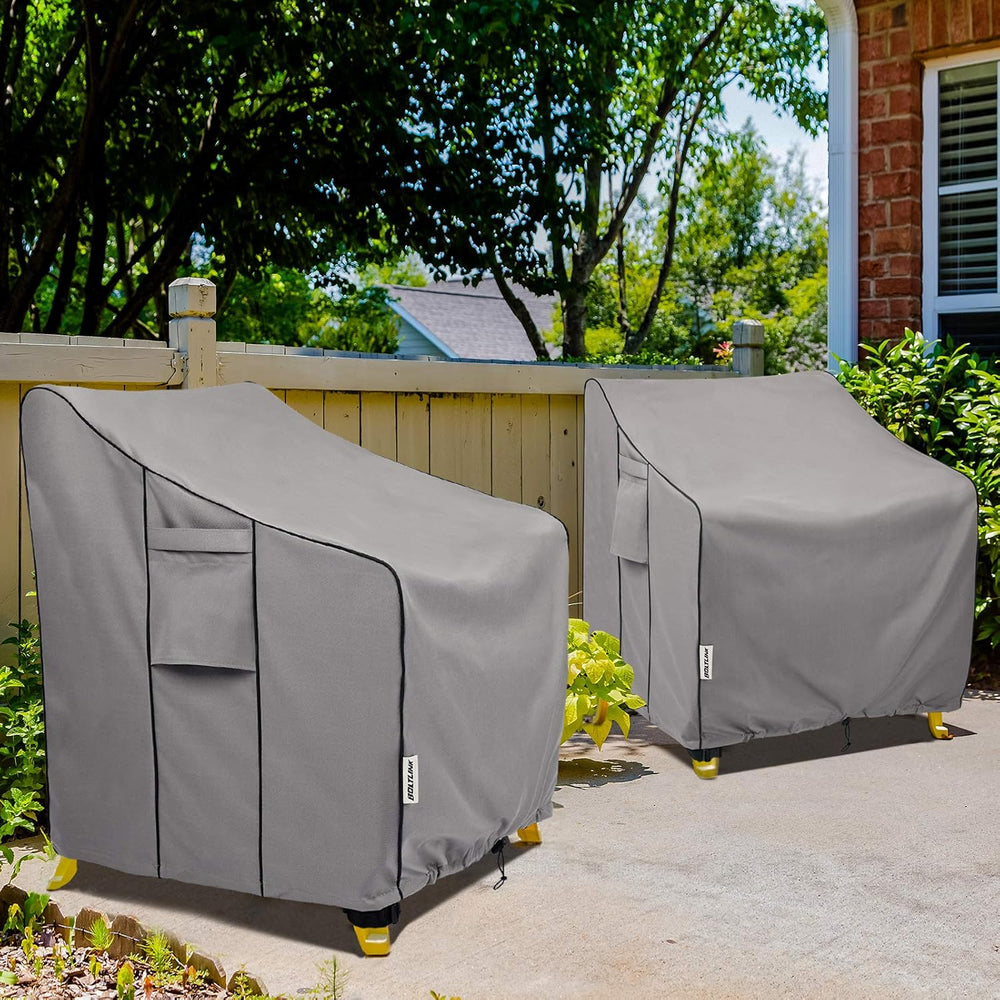 Heavy Duty Patio Chair Cover, 30x31x30 in, 2 Pack