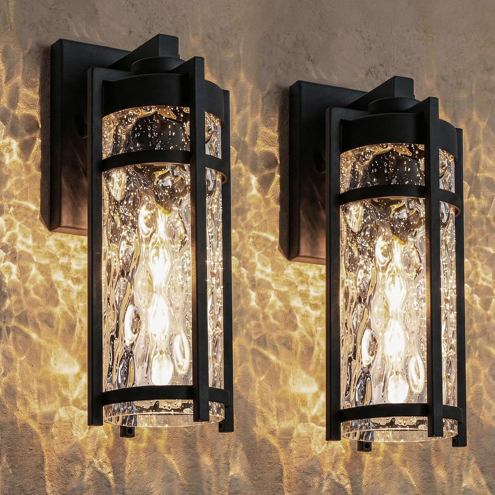 Outdoor Wall Light Fixtures, Waterproof Front Porch Light, Modern Exterior Li...