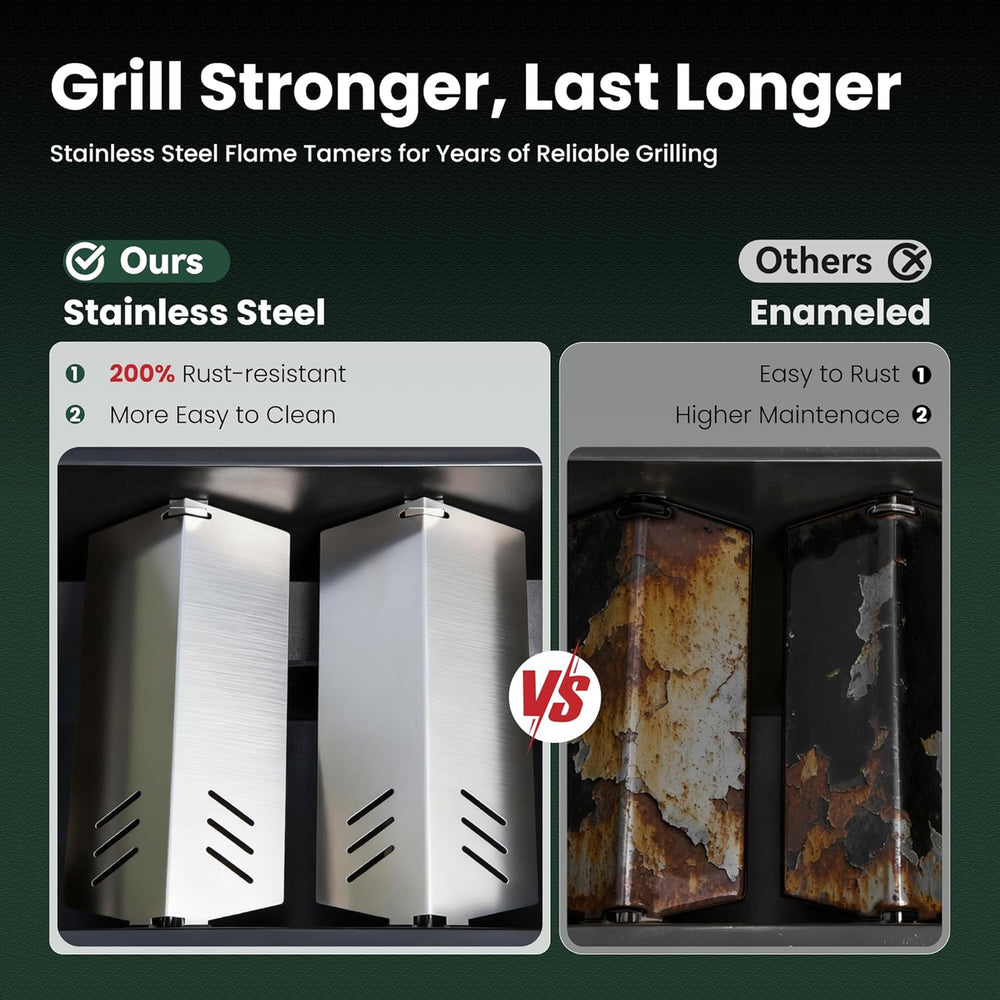 2 in 1 Griddle Grill Combo Small Propane Grill for Outdoor BBQ