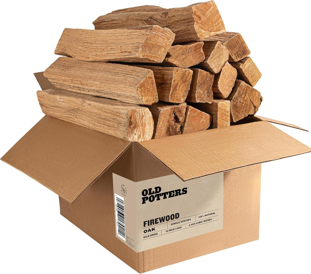 Old Potter Kiln Dried Firewood, ~1.5 Cu Ft ~ 38-45 lbs, for Solo Stove, Firep...