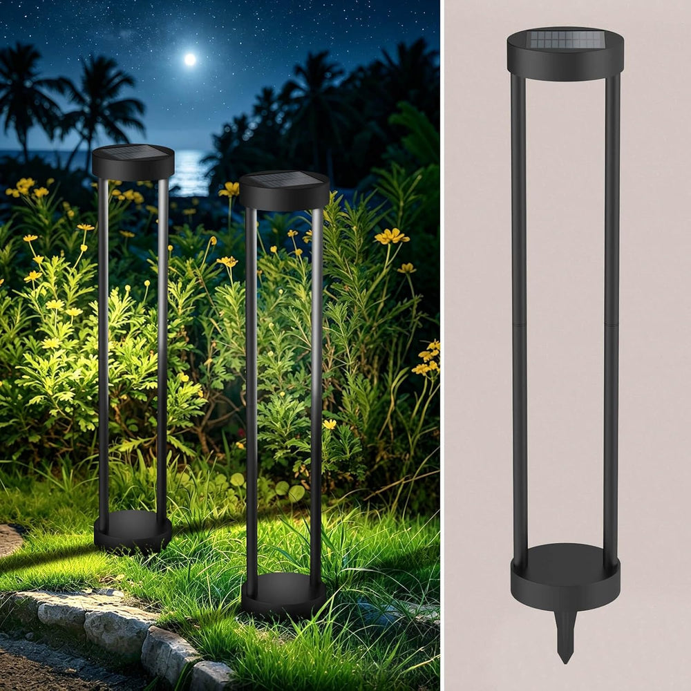 24" Solar Bollard Lights (4-Pack)