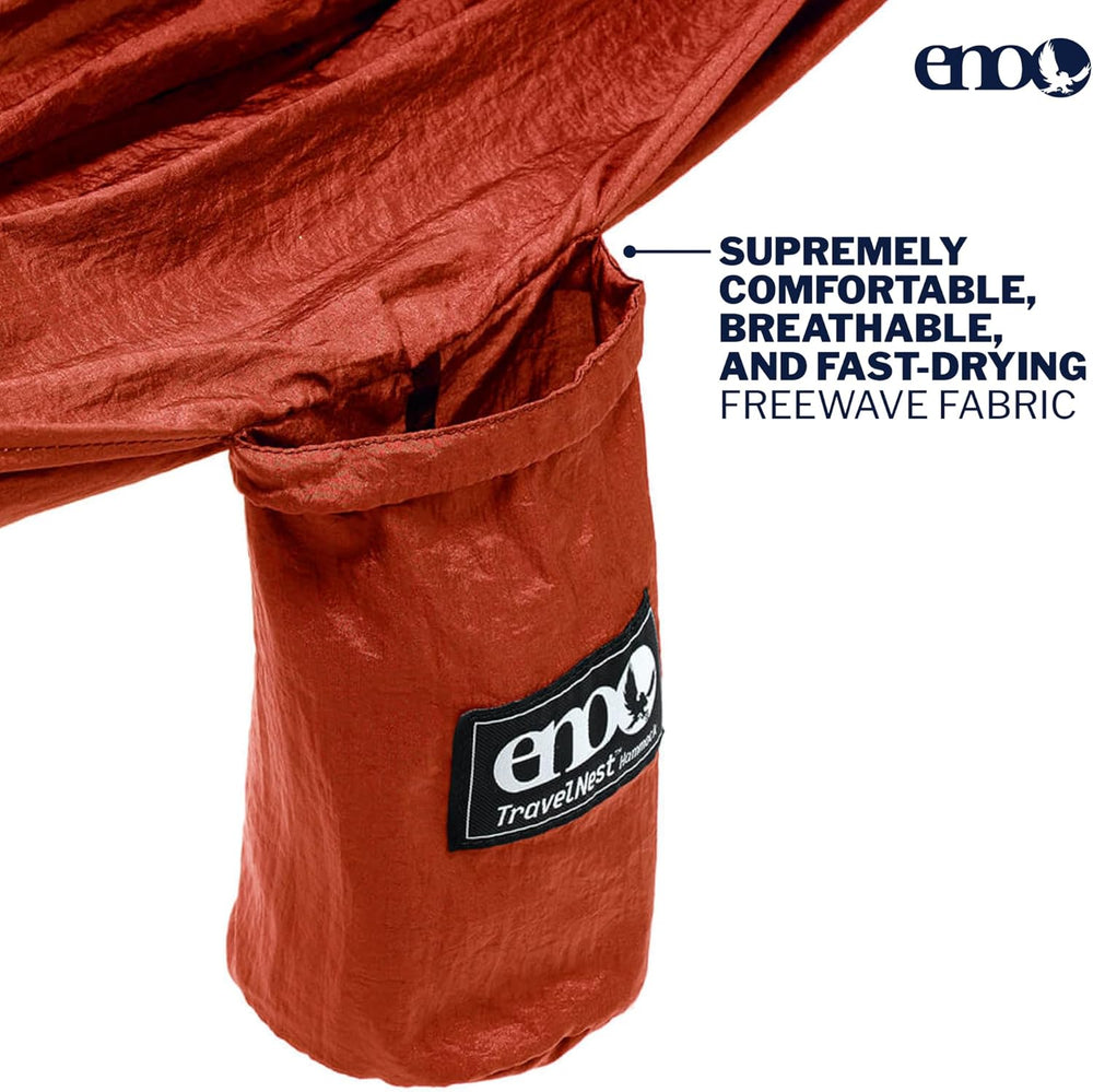 ENO TravelNest Hammock & Straps Combo - Portable Hiking and Camping Hammo...