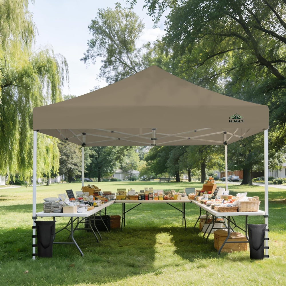 Canopy Replacement Top for 10x10ft Pop Up Canopy Tent Waterproof Durable Cove...