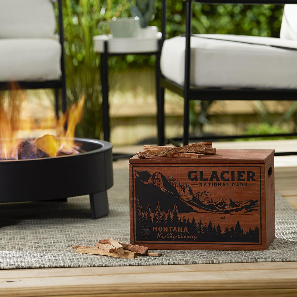 Better Wood Products Fatwood Fire Starter Sticks, Glacier Crate, 13 lb